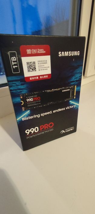 SAMSUNG SSD M2 990Pro 1TB, абсолютно новый