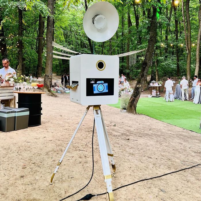 Fum greu Baloane fum Video 360 Cabina Oglinda Cigar Bar Photocorner