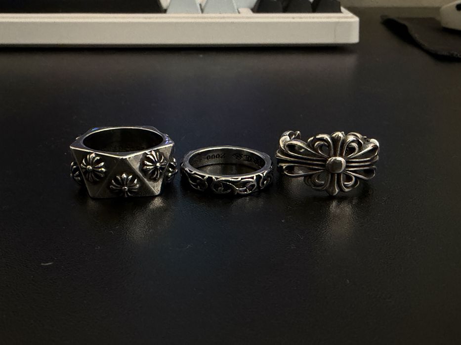 Кольца chrome hearts