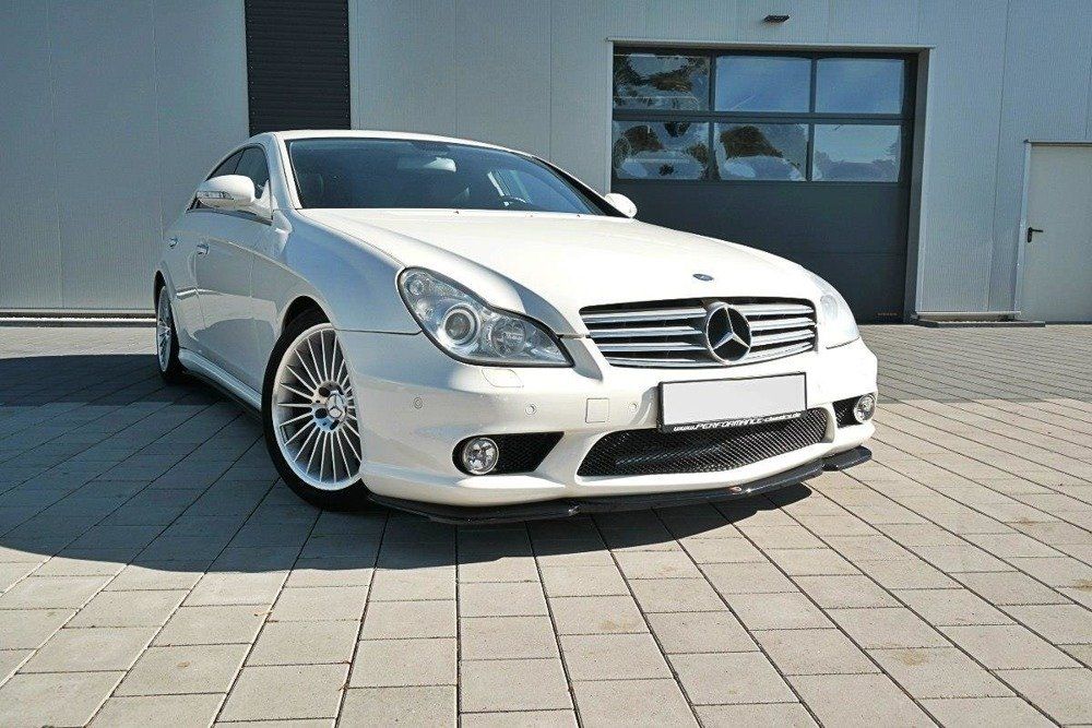 Спойлер за предна AMG броня Maxton design за Mercedes Benz W219 (2004-2006)