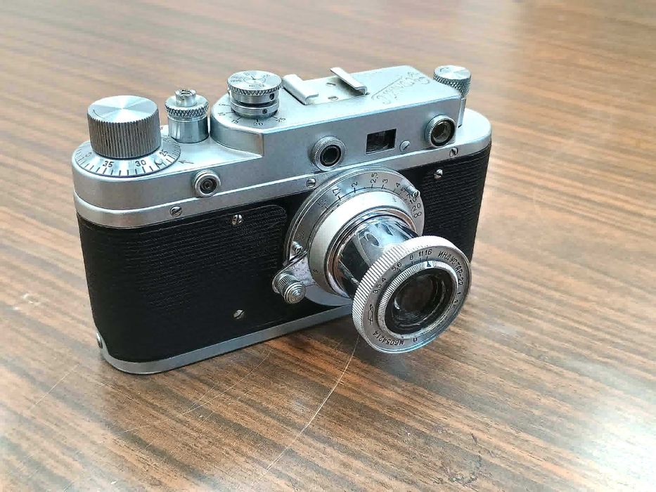 Zorki C cu Industar 50mm