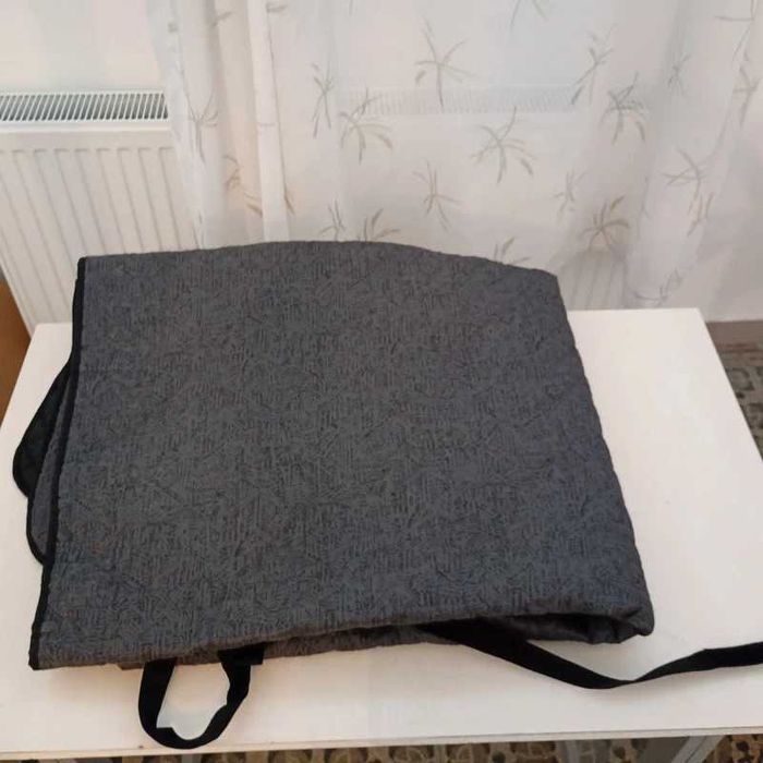 Pătură / plaid XL Quechua Decathlon 210 × 170 cm, gri, pliabilă