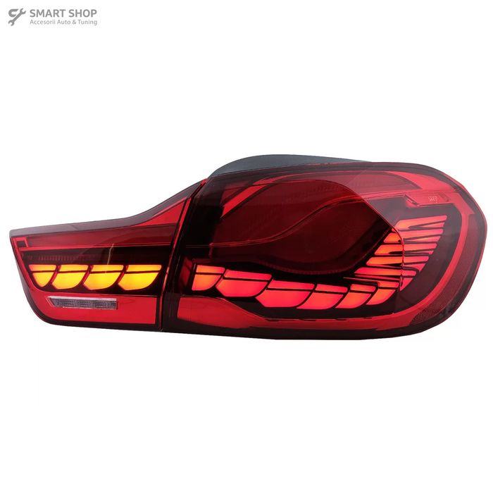 Stopuri OLED BMW Seria 4 F32 F33 F36 M4 F82 F83 (2013-03.2019) Rosu cu