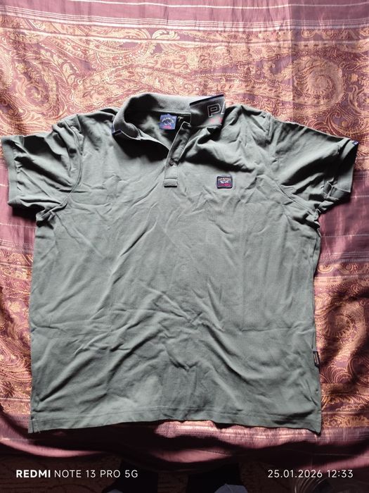 Сет от тениски с яка къс ръкав  на известни марки