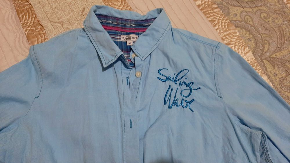 Дамски дънки светли размер М+ подарък