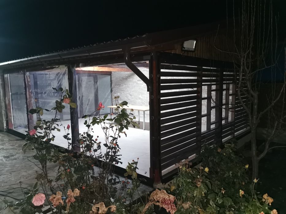 Folie transparenta Cristal 0.8 mm terase și foisoare