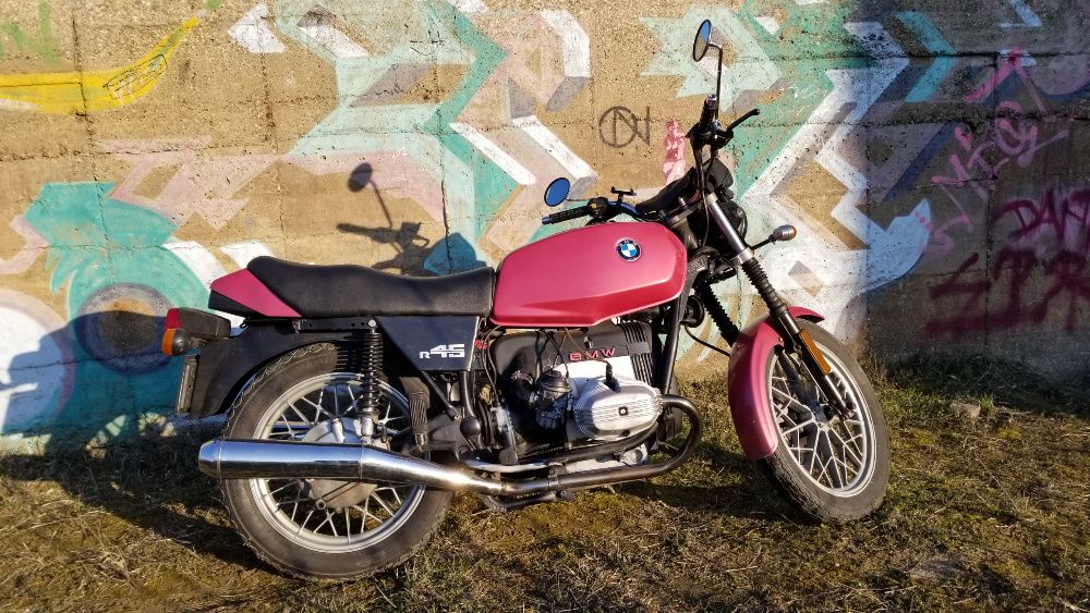 BMW R45 1980 Custom Cafe Racer Scrambler