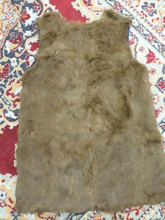 Жилет от куртки натуральный мех