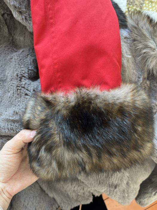 Парка натуральный мех