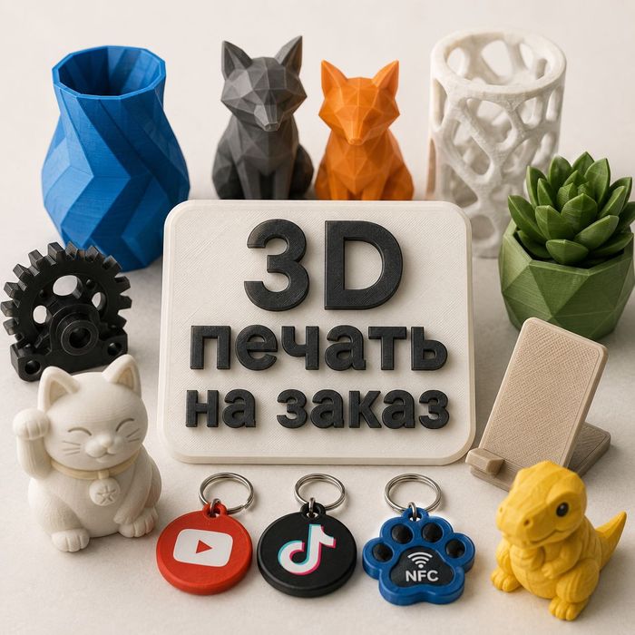 3Д печать, Услуги 3D печати