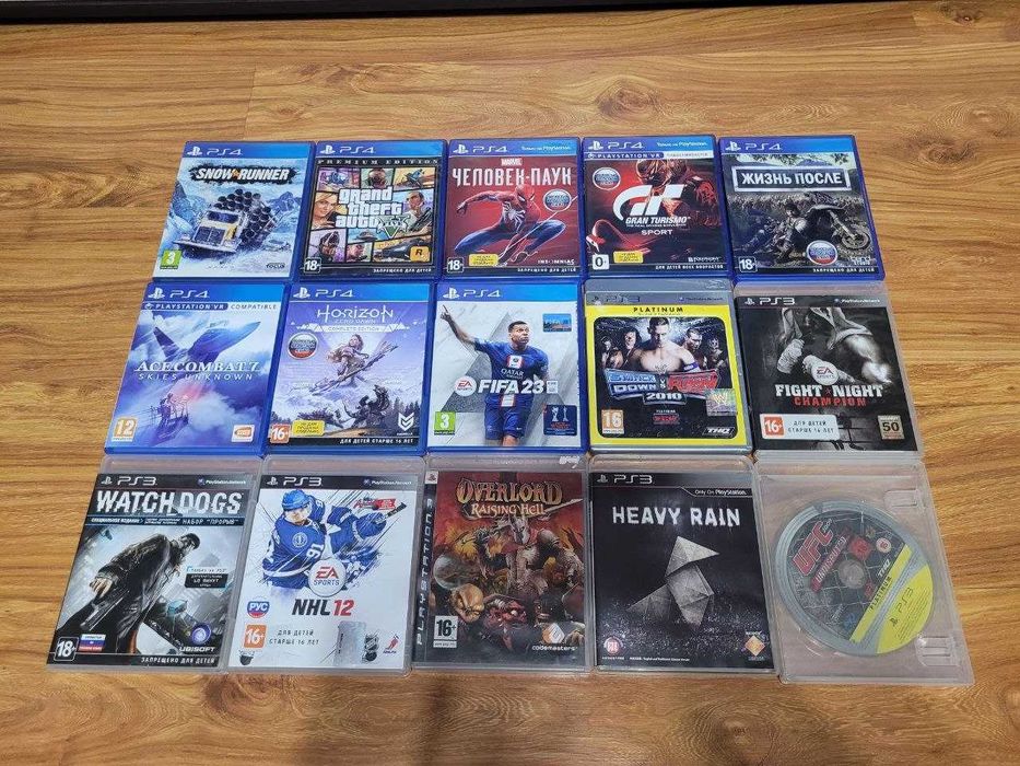 Игры на PS4, PS3