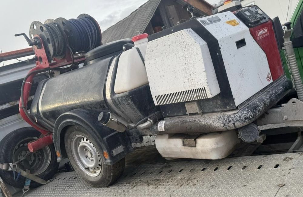 Limaco masina de curat/spalat canalizari cu presiune 350bari