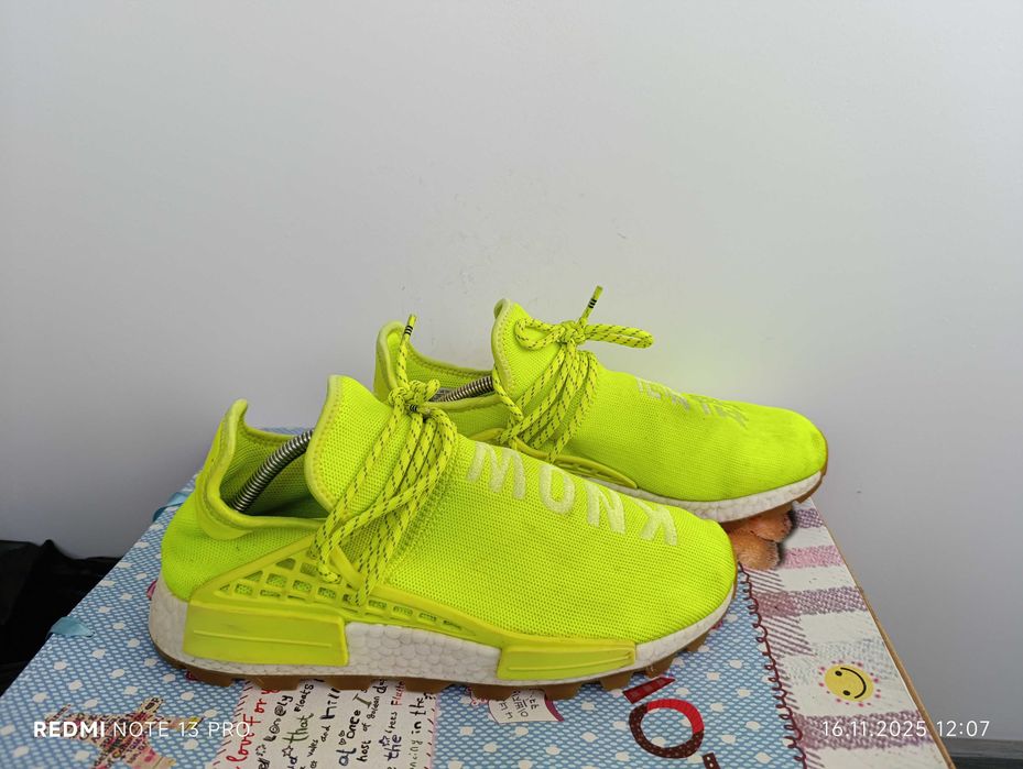 adidas x Pharrell NMD Hu Trail Know/Soul''оригинални маратонки 44 номе