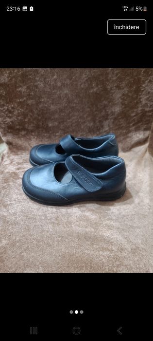 Pantofi fete din piele noi 29