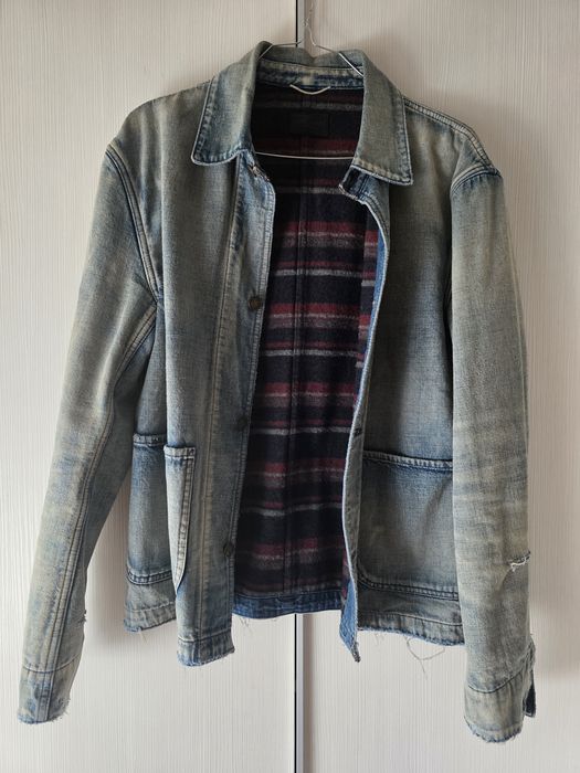 Geaca blugi Saint Lauren