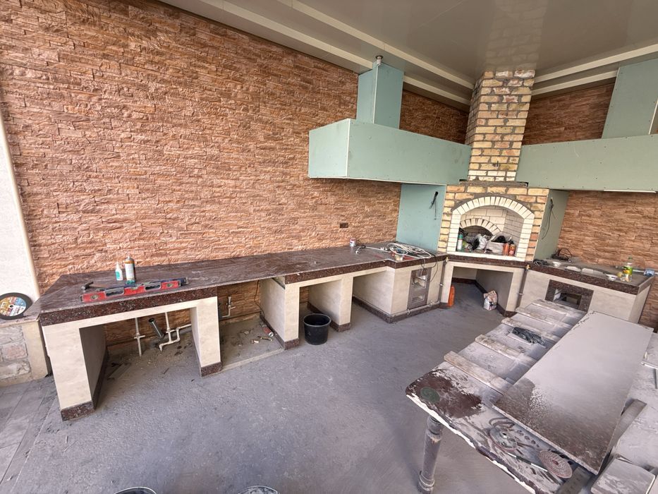 Строим летние кухни, очаги,барбекю. Гарантия 5 лет.