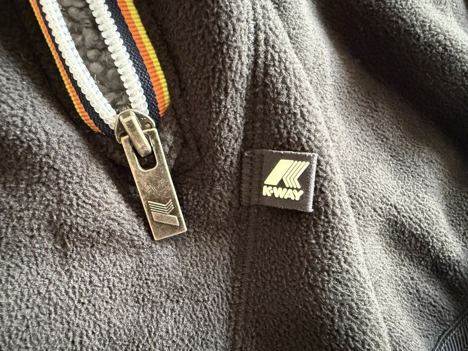 K-Way Reversible Polar Sherpa Jacket ОРИГИНАЛНО мъжко яке с 2 лица полар/теди/шерпа - M