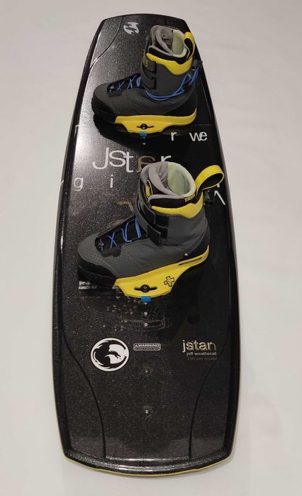 Висок клас уейкборд сет JOBE Jstar Titan 136 с обувки LIQUID FORCE Soven 38 - 41 EU | Wakeboard pro model of Jeff Weatherall