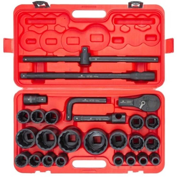 Гедоре с ударни вложки 26 части 3/4'' 12-стенно EverForce