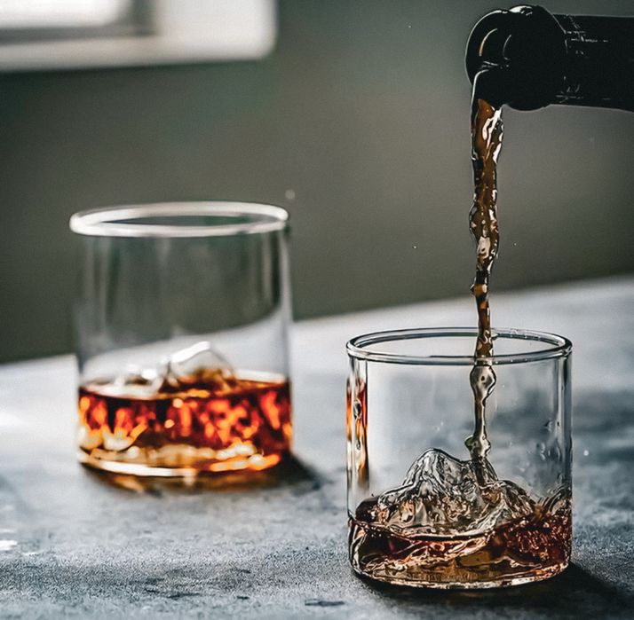 Сет от 6 чаши за уиски айсберг Mountain Glacier