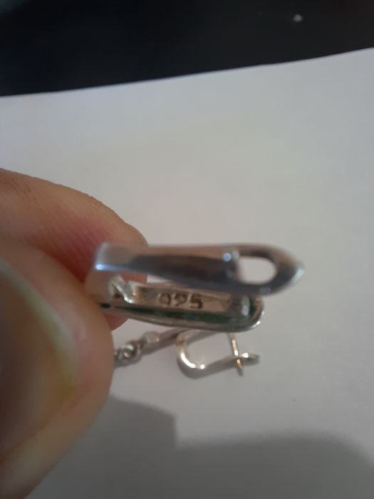 Авторски сребърни обици