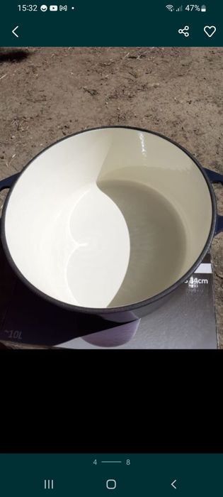 Cratiță fontă emailată 10 L Ofertă 429 lei