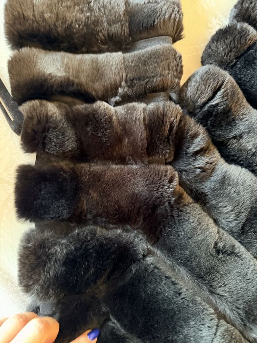 Haina blana natirala chinchila