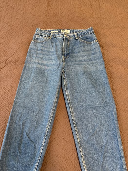 Тъмносини дънки Bershka