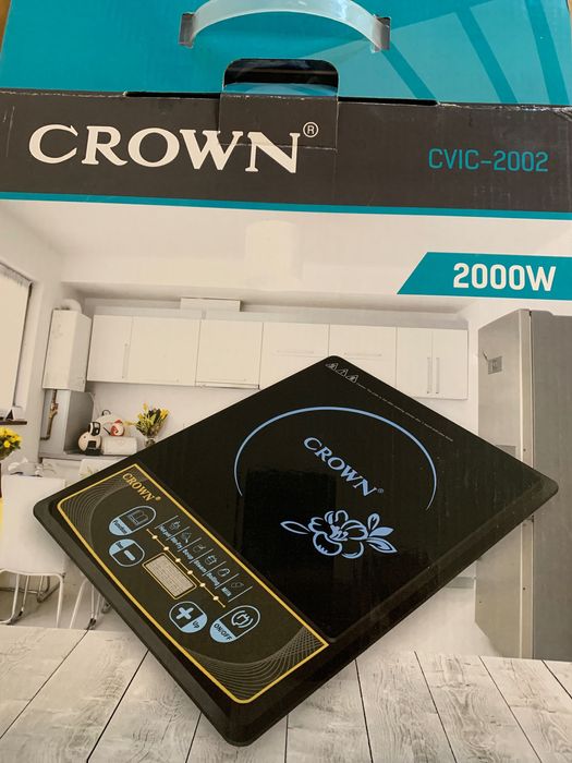 Преносим индукционен котлон CROWN