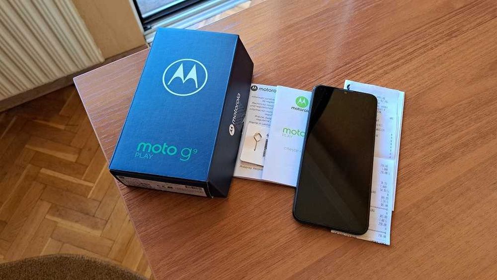 Motorola G9 Play - 4GB RAM / 64GB ROM - комплект!