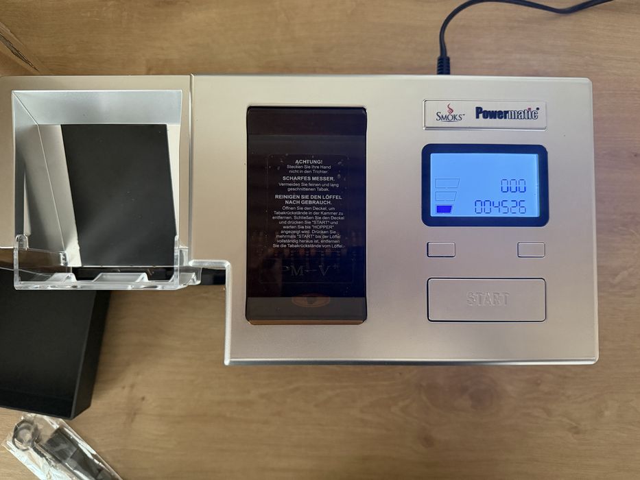 Powermatic 5+ model nou , aparat electric injectat tutun