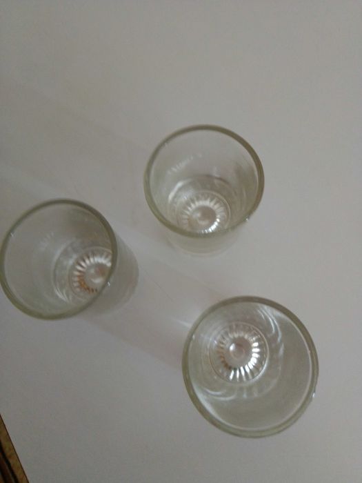 Чаши за ракия от дебело стъкло12 броя