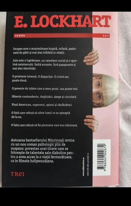 Vând  cartea Impostoarea - E. Lockhart