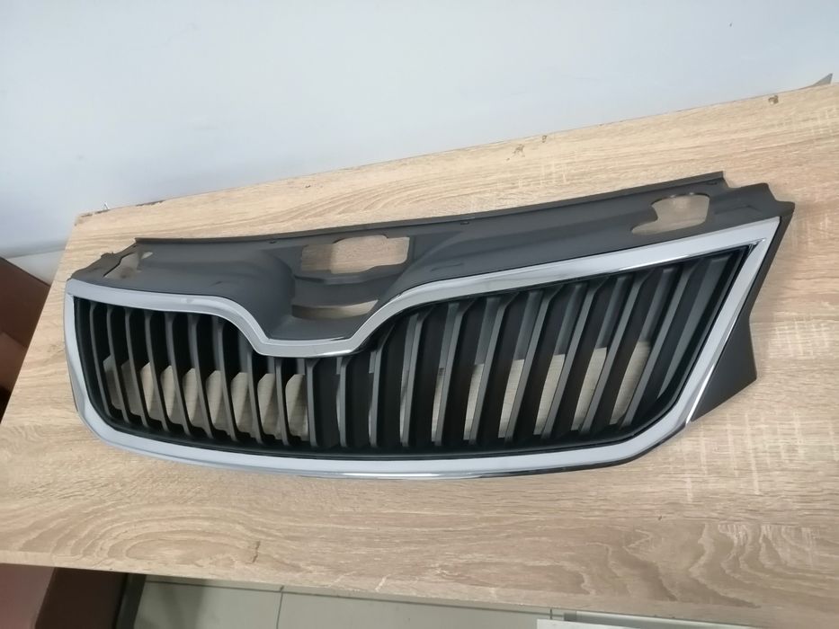 Решетка радиатора на рапид skoda rapid