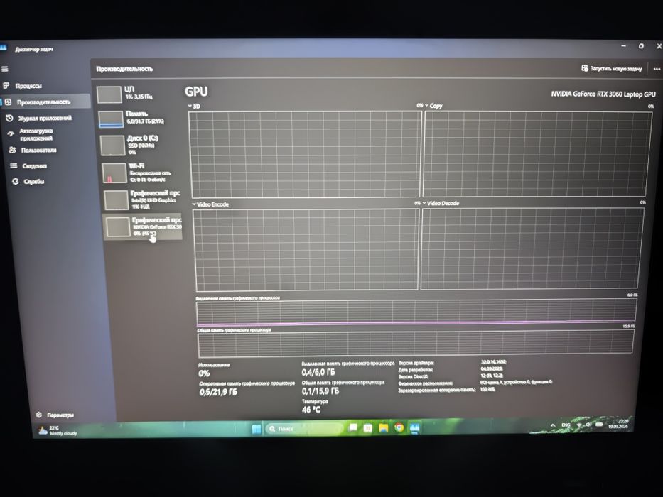 Thunderobot 911 M16/32 GB/RTX 3060