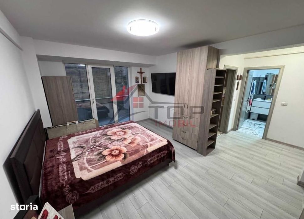Etaj 1 - Visan, apartament 1 camera decomandat in bloc nou — fotografia 1