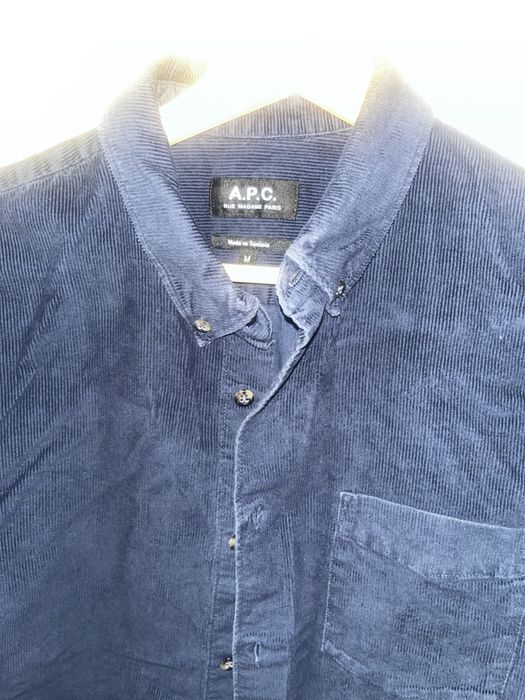 A.P.C. Paris мъжка риза “M“ кадифе