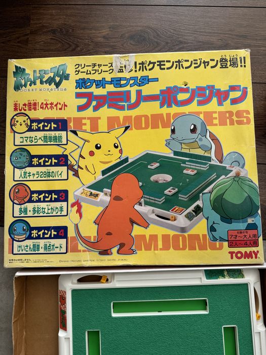 Бордова игра Pokemon Ponjang Mahjong маджонг
