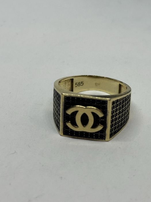 златен пръстен 6.85гр 14к 585