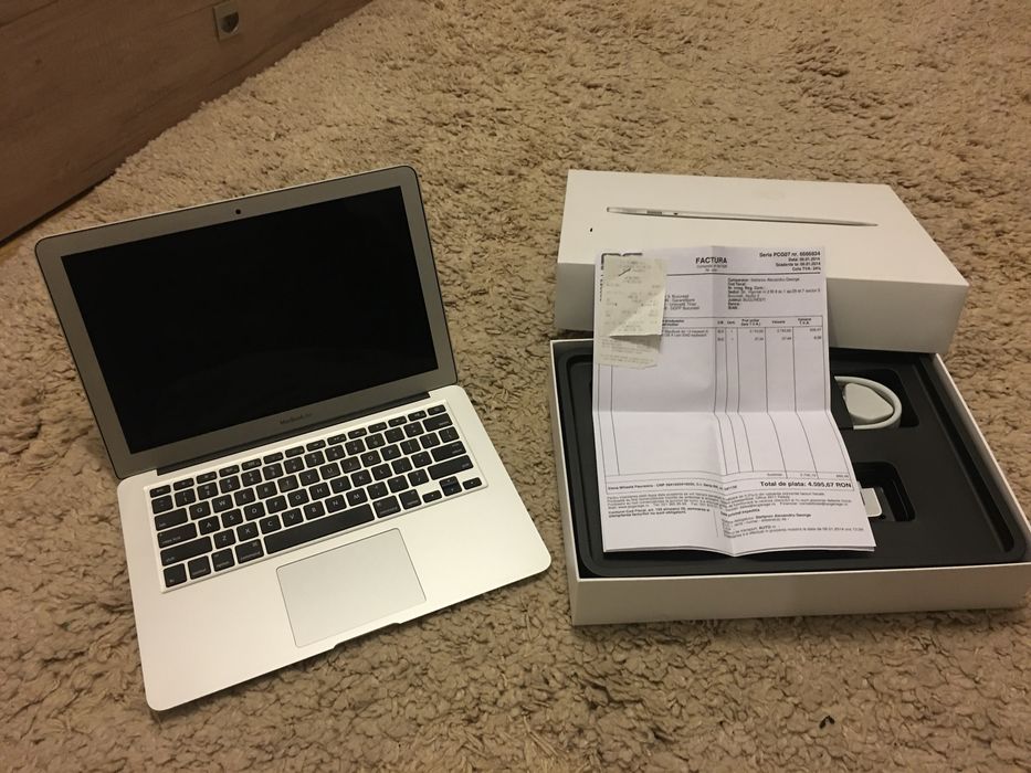 Laptop Macbook Air 13” mid 2013 128gb