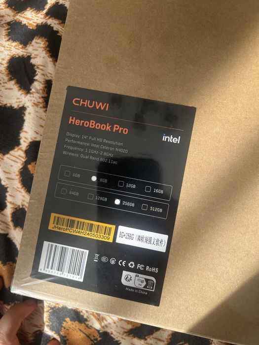 Новый запечатанный ноутбук Chuwi
