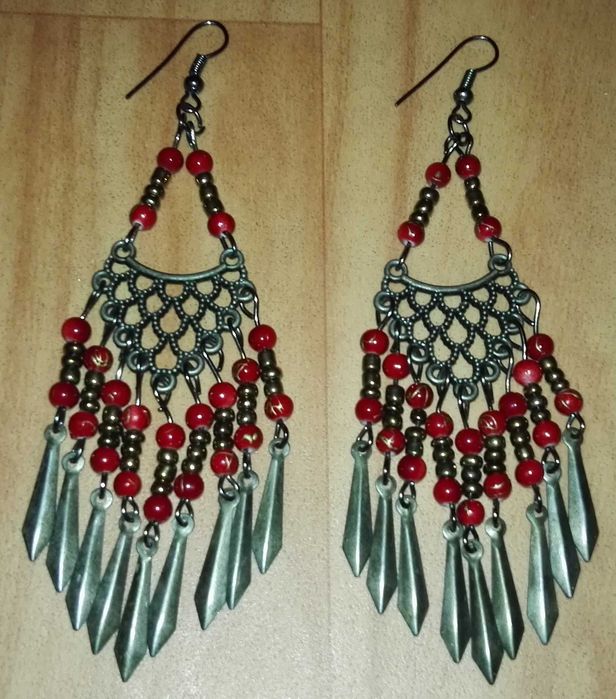 Серёжки модные .