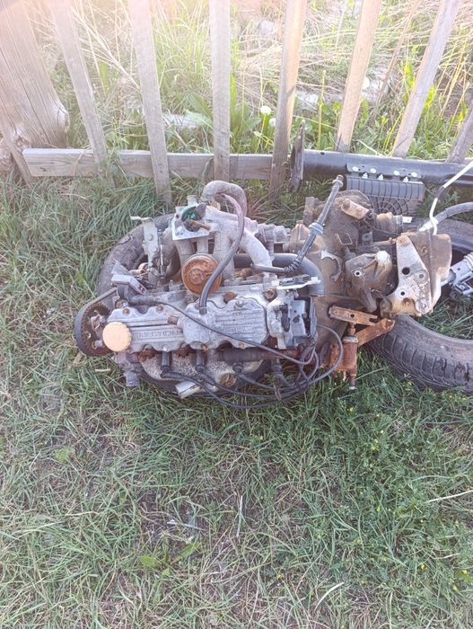 Двигатель с коробкой опель зафира а