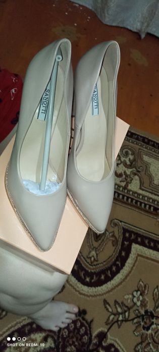 Sanotti туфли бежевые