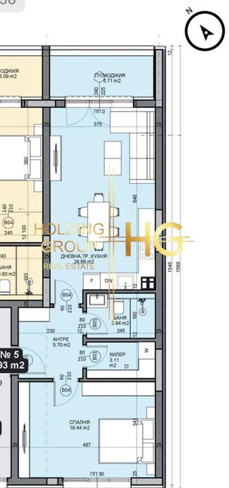 Продава се Двустаен апартамент в Варна, Галата - 100 кв.м за 1292 €/кв.м - Снимка #1