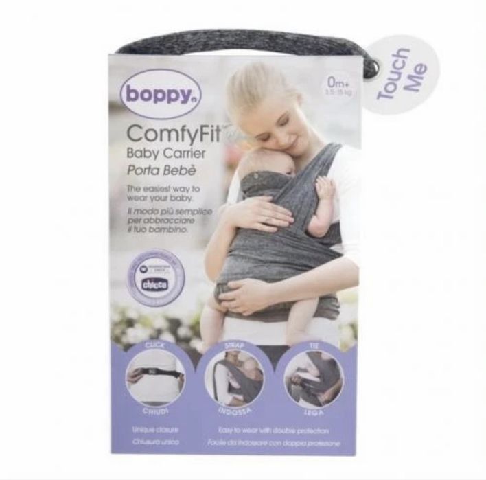 Marsupiu Chicco Boppy, ergonomic, gri