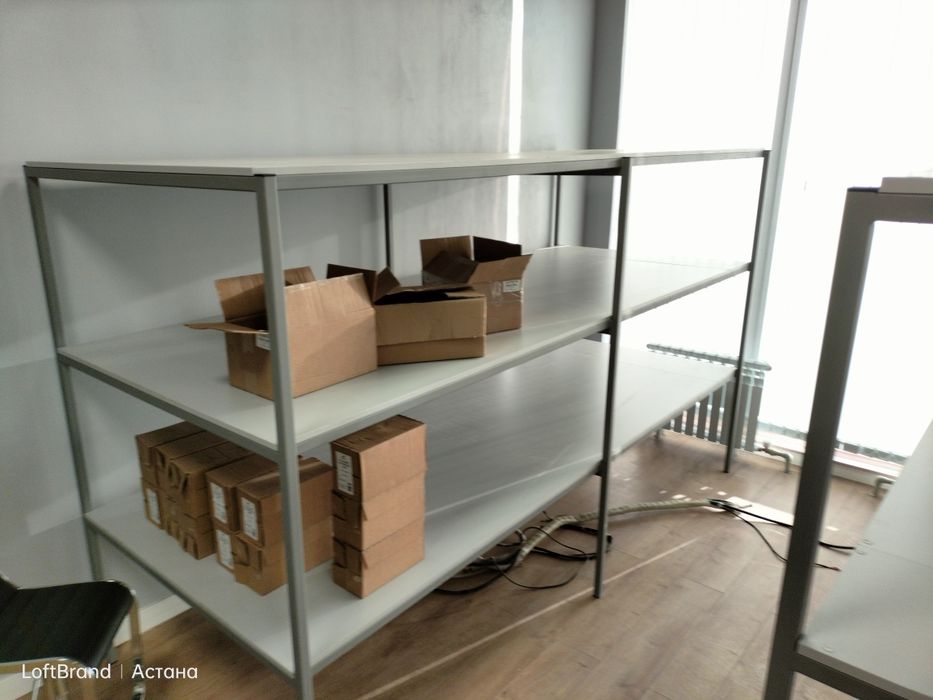 Изготовление стеллажей. Loft