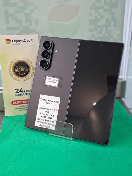 Telefon Samsung Galaxy Z Fold 7 5G (AG44 B:6892)-garantie 2 ani!