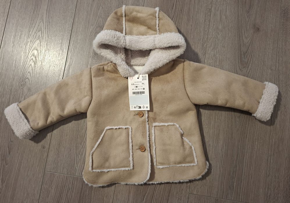 Cojoc Copii Zara, marime 74, nou