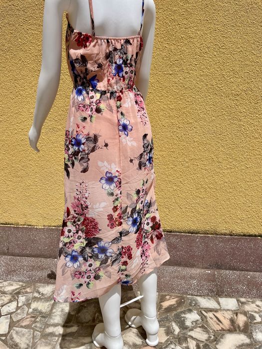 Rochita de vara piersica cu flori marime S